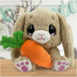 Cutie Pet-tudies Doc Easter Bunny with Carrot Stuffed Animal